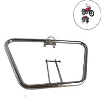 Protetor De Motor e Carenagem Protetor de pernas Cromado Para Motos Honda 150 125 Titan Fan Tradicional