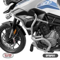 Protetor De Motor E Carenagem Triumph Tiger 900 2020+ Sptap511 Scam Prata