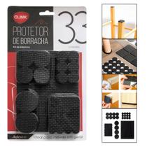 Protetor de Móveis de Borracha Adesivos Clink 33 Peças Protetor de Móveis de Borracha Adesivos Clink 33 Peças