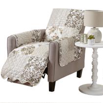 Protetor de móveis Great Bay Home Patchwork Recliner Taupe