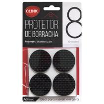 Protetor de Móveis quadrado de borracha - 8 Unidades - CLINK Protetor de Móveis quadrado de borracha - 8 Unidades - CLINK