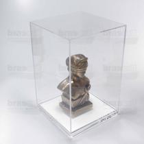 Protetor de Obra de Arte - 15 x 15 x 23 cm - Cristal - Brascril