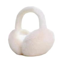 Protetor De Orelha De Pelúcia Macia Cor Sólida, Abafador De Orelha Quente Para Inverno, Proteção