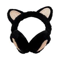 Protetor De Orelha Em Forma De Orelha De Gato Com Glitter, Macio E Aconchegante Para Proteção Ao Ar