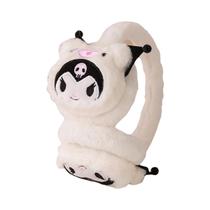 Protetor De Orelha Infantil De Inverno Sanrio Kuromi, Earmuff De Pelúcia Macia, Presente De Desenho