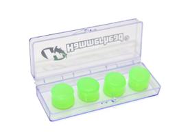 Protetor de ouvido de silicone Hammerhead / Verde