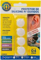Protetor de Ouvido de Silicone Ortho Pauher Transparente