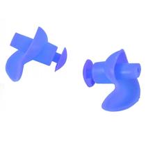 Protetor De Ouvido Poker Silicone Anatômico Azul