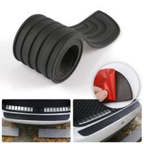 Protetor de pára-choque traseiro de carro SINGARO Universal Rubber Black Protetor de pára-choque traseiro de carro SINGARO Universal Rubber Black