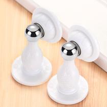 Protetor de parede magnético Door Stopper Silicone, pacote com 2 unidades Ecnc