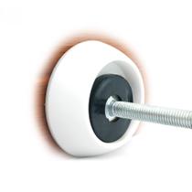 Protetor de parede para portões de pressão vmaisi WS-04White 4Pk White Protetor de parede para portões de pressão vmaisi WS-04White 4Pk White