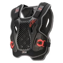 Protetor de peito Alpinestars Bionic Action Preto/Vermelho M/L/XL