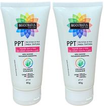 PROTETOR DE PELE PARA PINTURA DE CABELO PPT NÃO OLEOSO 80gr BIO EXTRATUS KIT 2UND