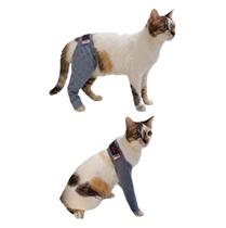 Protetor de Perna Traseira e Dianteira Para Gato Protetor de Perna Traseira e Dianteira Para Gato