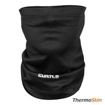 Protetor de Pescoço Curtlo Neck Warmer ThermoSkin Preto