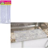 Protetor De Pia De Pvc Com Encaixe 34x16cm - Oem Protetor De Pia De Pvc Com Encaixe 34x16cm - Oem