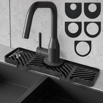 Protetor de Pia Hexola de Silicone - Anti-Respingos para Cozinha