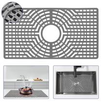 Protetor de pia Snuggery Silicone 26x14cm Heat Resist Grey