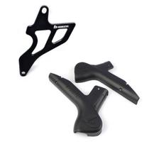 Protetor De Pinhão + Protetor De Quadro Crf 230 Biker Trilha Motocross Protetor De Pinhão + Protetor De Quadro Crf 230 Biker Trilha Motocross