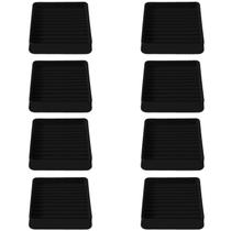 Protetor de piso para móveis Jayen, pacote com 6 copos de borracha de 6,5 x 6,5 cm Protetor de piso para móveis Jayen, pacote com 6 copos de borracha de 6,5 x 6,5 cm