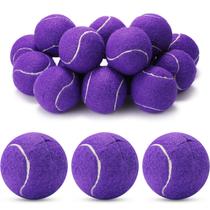 Protetor de piso para móveis Macarrie, 16 peças, bolas de tênis roxas, 6,4 cm