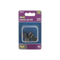 Protetor de piso para móveis PROJEX Plastic Leg Tips 1,3 cm, pacote com 4
