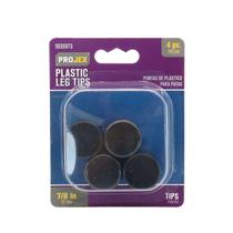 Protetor de piso para móveis PROJEX Plastic Leg Tips 2,2 cm 4PK
