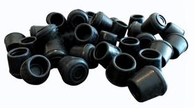 Protetor de piso para móveis Shepherd Hardware, pacote com 40 tampas de 2,5 cm Protetor de piso para móveis Shepherd Hardware, pacote com 40 tampas de 2,5 cm