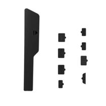 Protetor De Poeira De Silicone Para Console PS5 Slim 9 Unidades Plugue À Prova De Poeira Capa