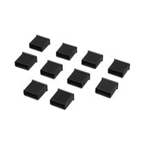 Protetor De Poeira USB Macho Padrão (10 Peças) Para Cabo De Dados USB-A De Borracha