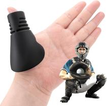 Protetor de polegar de beisebol Rolitwils Protetor ranhurado de silicone