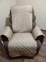 Protetor De Poltrona Matelado 1 Lugar Palha