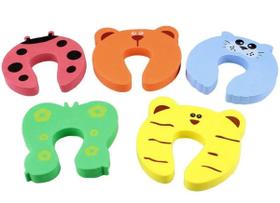 Protetor De Porta Infantil Bambino Bebe Eva 5 Unidades Cores Sortidas Segurança Sortido