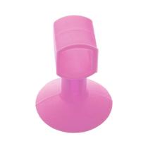Protetor De Porta Maçaneta Residencial Silicone Com Ventosa Amortecedor Protege Parede Multiuso Cor:Rosa Protetor De Porta Maçaneta Residencial Silicone Com Ventosa Amortecedor Protege Parede Multiuso Cor:Rosa