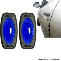 Protetor de Porta Olho Gato Universal Cola Simples Azul