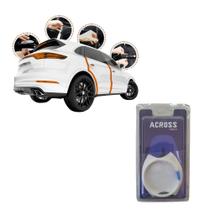 Protetor de porta pelicula ppf kit concha e quina 4p resinado transparente