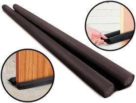 Protetor De Porta Rolinho Vedação Dupla Contra Poeira Insetos Anti Ruído Impermeável 90cm Maxximo