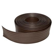 Protetor De Portão 10 Metros Limitador de Grama Marrom