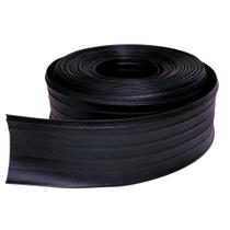 Protetor De Portão 50 Metros Limitador De Grama Preto