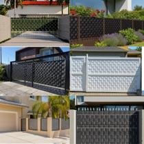 Protetor de portão, fita para grade, sacada, varanda, pergolado Gold Plant