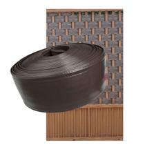 Protetor de portão fita para grade, sacada, varanda, pergolado nas cores verde, cinza escuro, marrom ou preto 50 metros Gold Plant