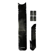 Protetor de Quadro Bike Rockbros PT Mod.1 Borracha Fibra Carbono Down Tube Chainstay