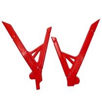 Protetor de Quadro Defender Tornado XR250 AMX - Vermelho