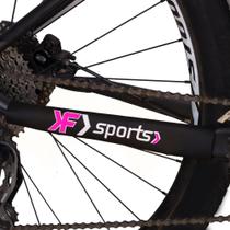 Protetor De Quadro E Corrente Emborrachado F Sports Rosa Protetor De Quadro E Corrente Emborrachado F Sports Rosa