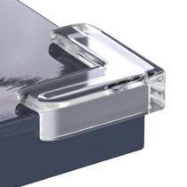 Protetor de Quina 4 12 20 Unidades para Mesa e Móveis em Silicone com Adesivo Transparente OEM