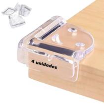 Protetor De Quina Bebe Cantos Mesa Quinas Vidro Silicone