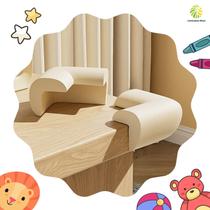 Protetor de Quina em Espuma para Móveis - Kit com 4 unidades