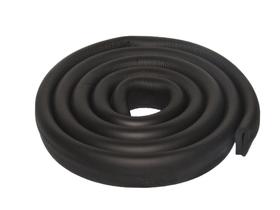 Protetor De Quina Em U Preto Para Mesa De Vidro Protetor De Quina Em U Preto Para Mesa De Vidro