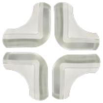 Protetor De Quina Para Uso Em Móveis Quadrados 04Pçs