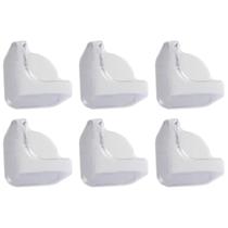 Protetor De Quina Pvc Flexível Com Fita Dupla Face 06 Un